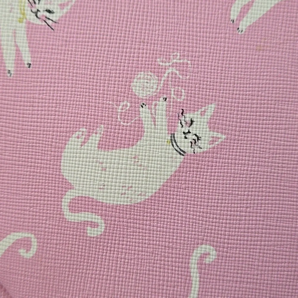 Adorable Cat Print Cosmetic Bag/Organizer In Pink, NWT